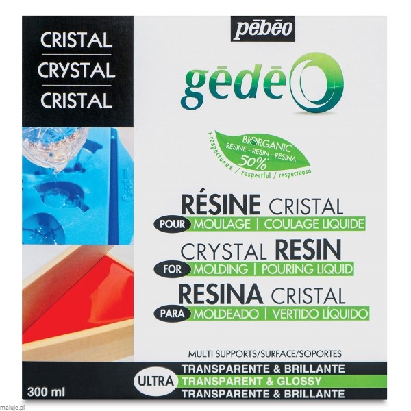 Pebeo Gedeo Bio Crystal Resin 300 ml.